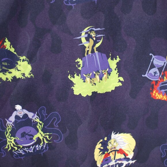 RSVLTS Shirt Mens 3XL Disney villains Evil Moments Button Down Short Sleeve - Picture 4 of 13